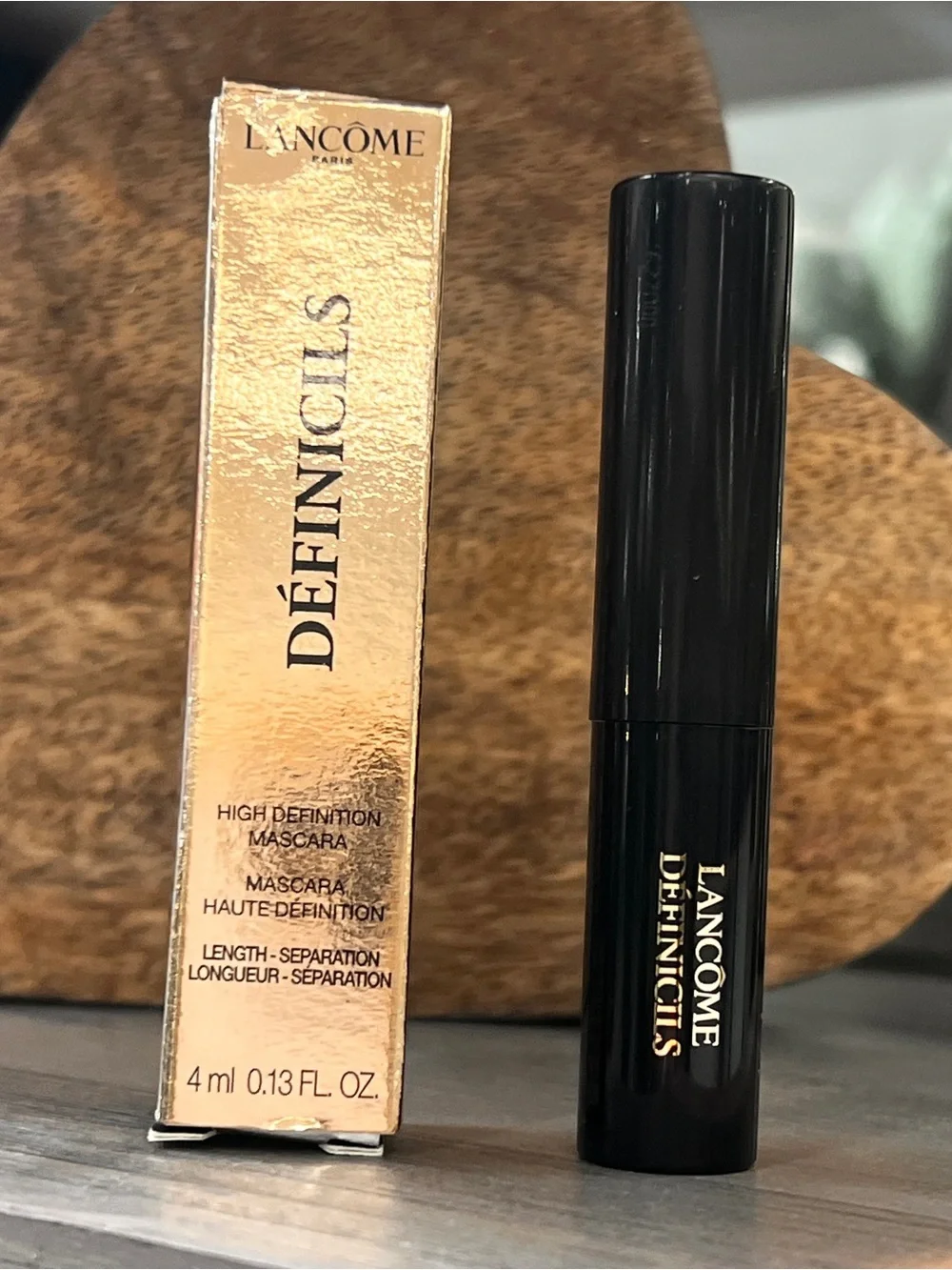 Lancôme Définicils Mascara — Black with Gold Accents